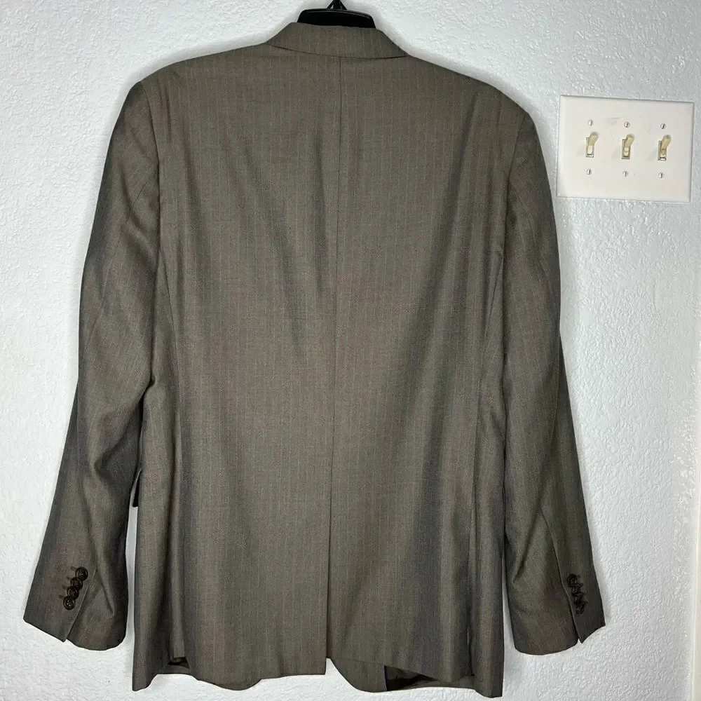 Banana Republic for Macy’s Classic Fit Men’s Gray Blazer Sz 38S Padded Shouldes